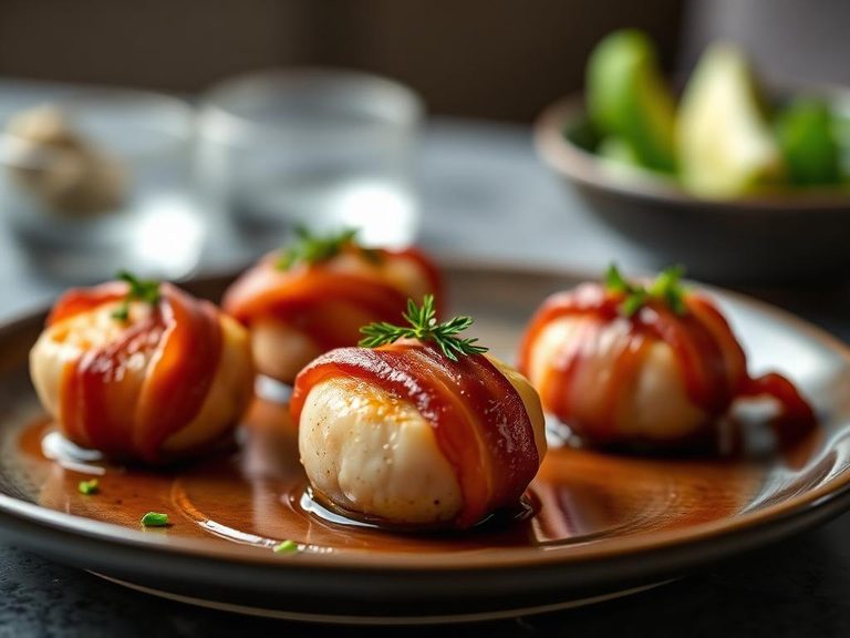 Bacon-Wrapped Scallops