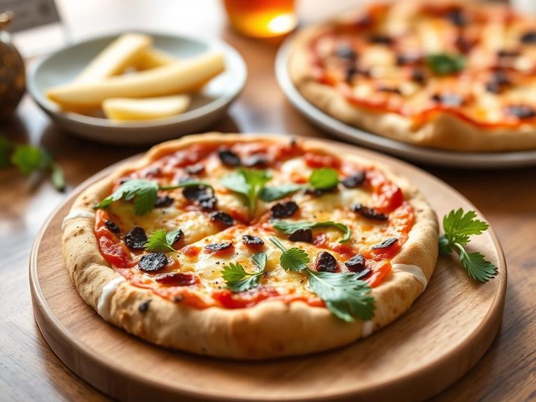 Bagel pizza