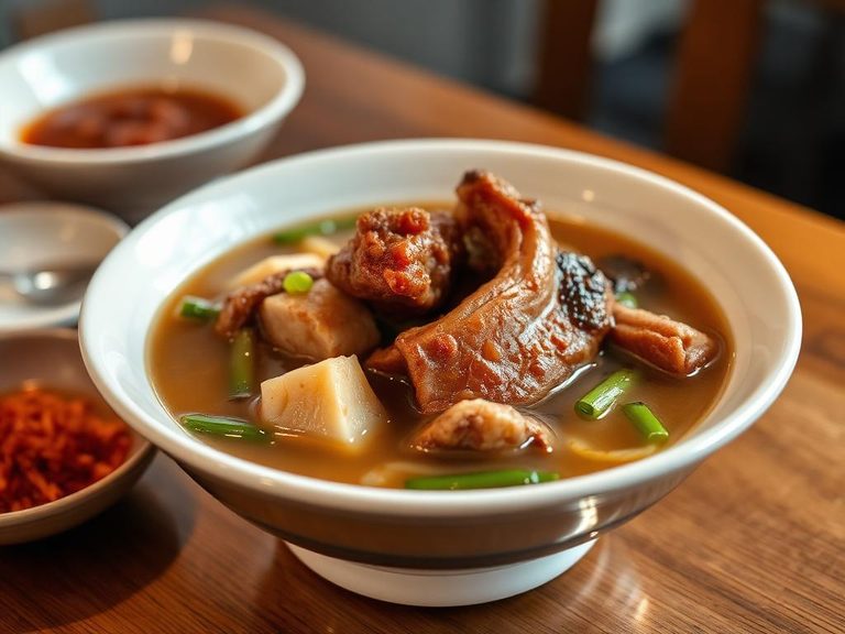 Bak Kut Teh (Malaysian pork rib soup)