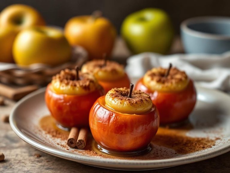 Baked Apples with Cinnamon