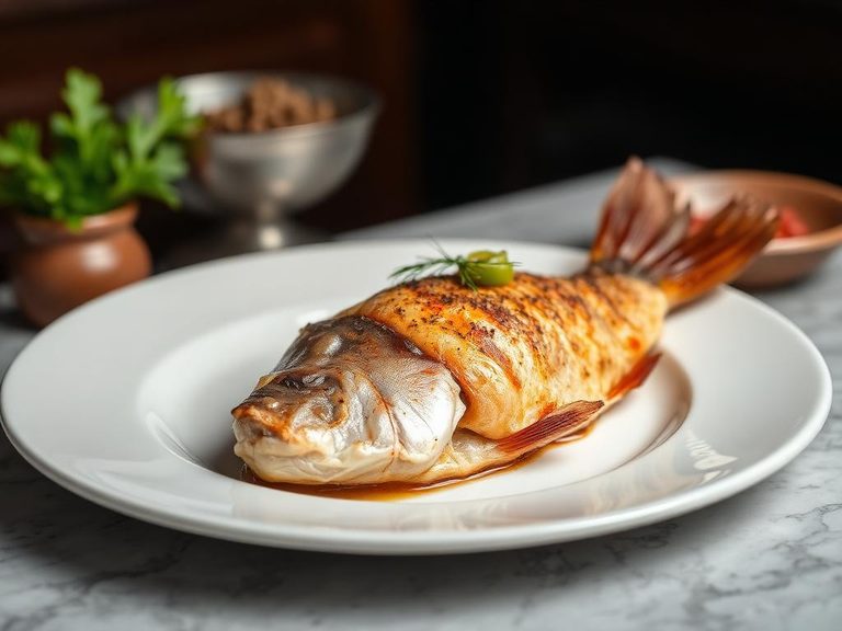 Baked Carp