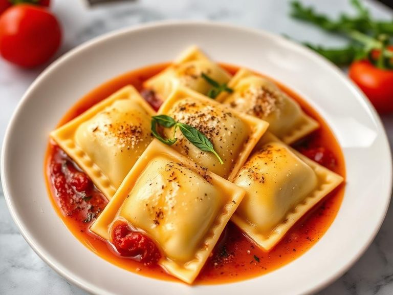 Baked Cheese Ravioli