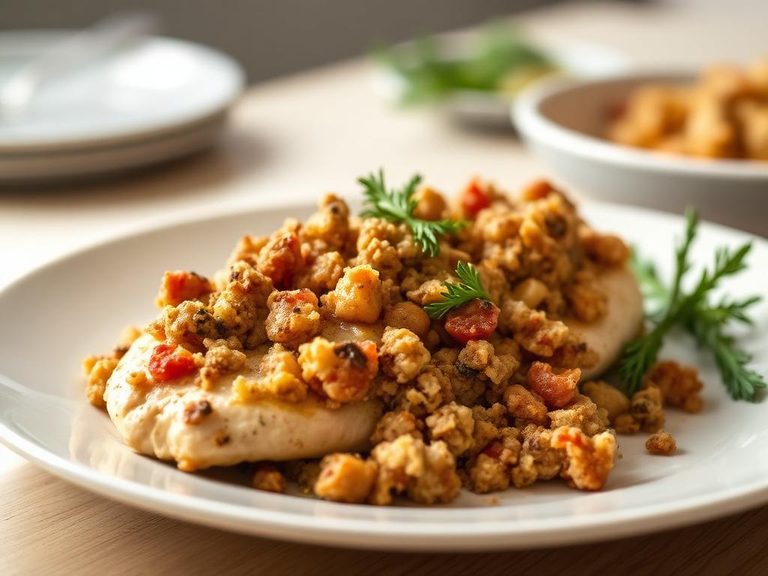 Baked Chicken Breast Stuffing