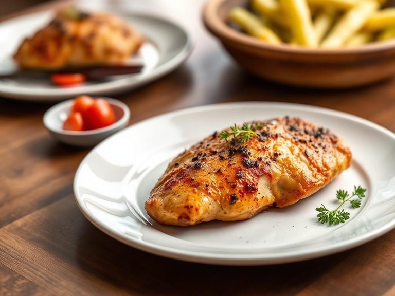 Baked chicken breast