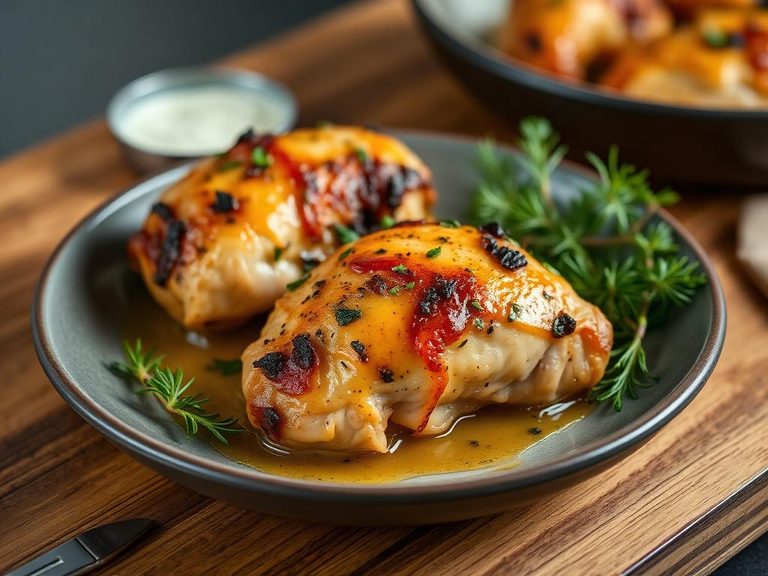 Baked Chicken Thighs with Herbs