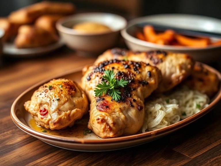 Baked Chicken Thighs