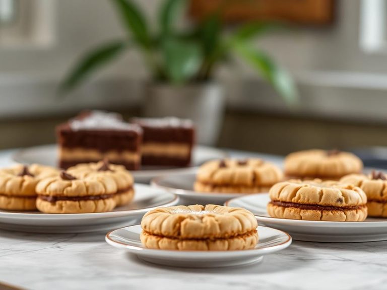 Baked cookies and cakes