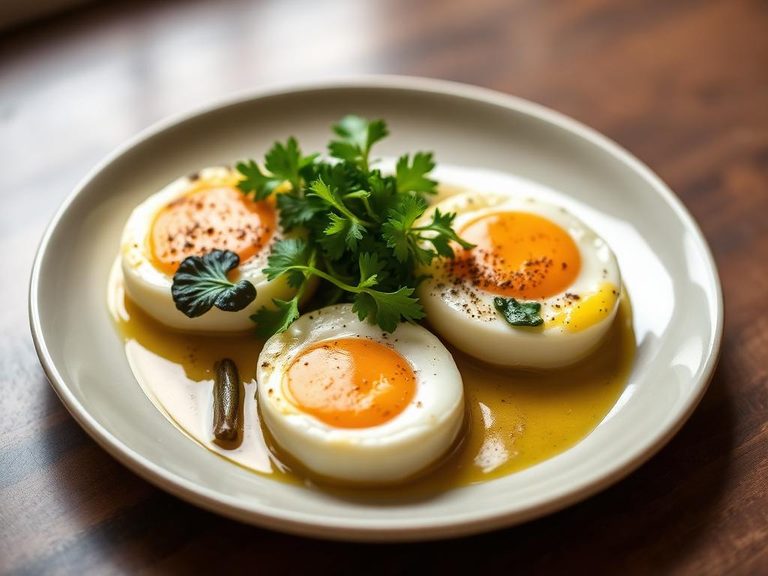 Baked Eggs Florentine