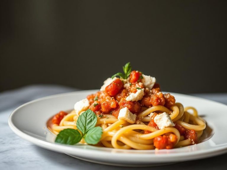 Baked feta pasta sauce