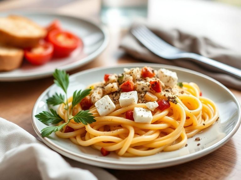Baked Feta Pasta
