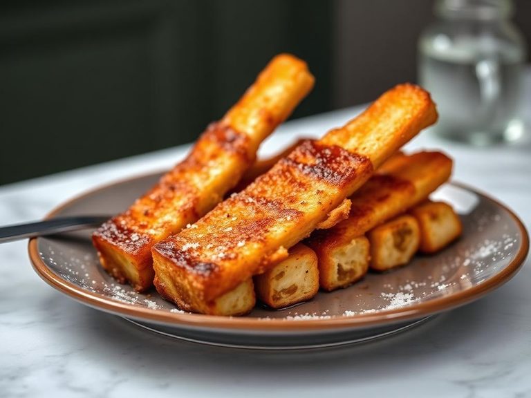 Baked French toast stick casserole