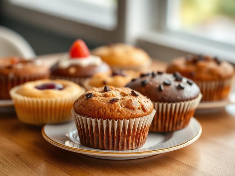 Baked goods (e.g., cakes, muffins)