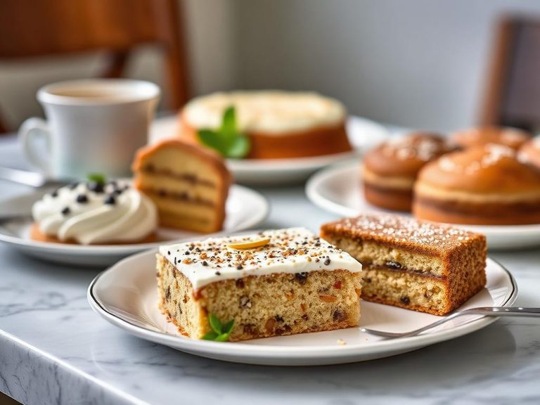 Baked goods (like cakes and cookies)