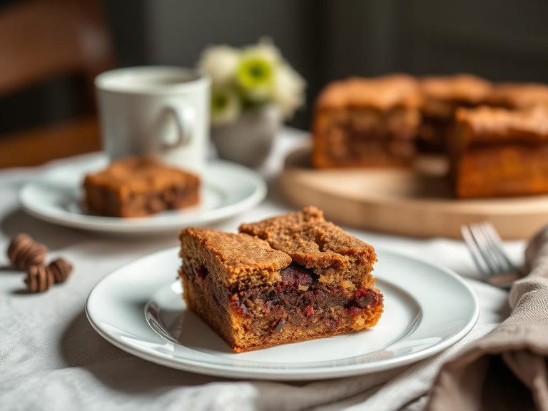 Baked goods like chicory coffee cake