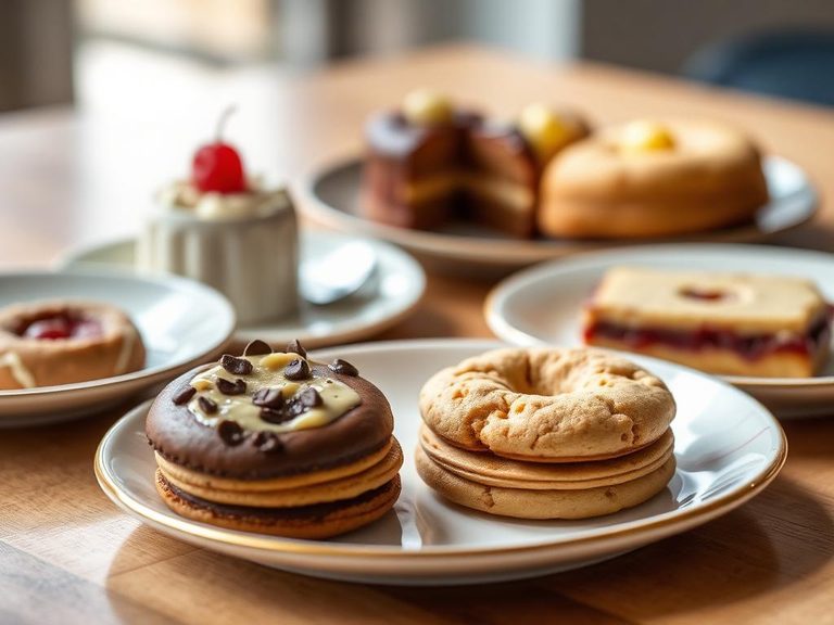 Baked goods like cookies and cakes