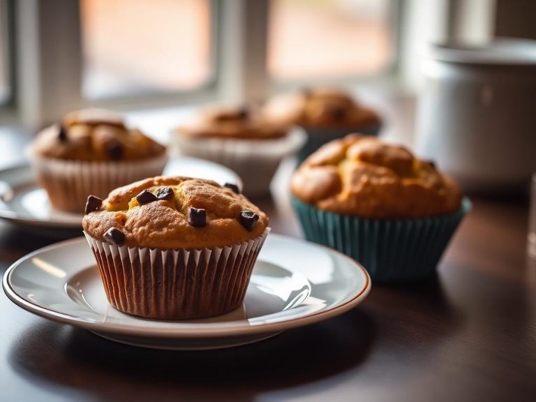 Baked goods like muffins or cakes