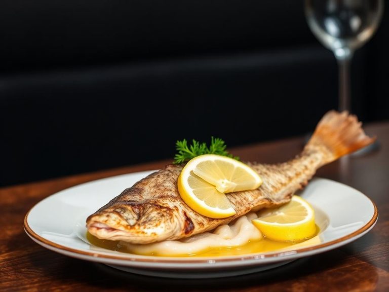 Baked Grouper with Lemon and Butter