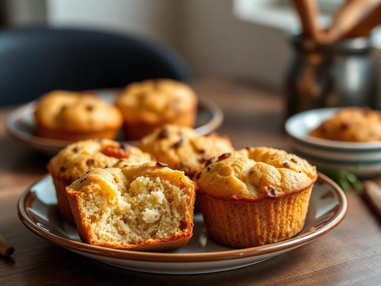 Baked into breads or muffins