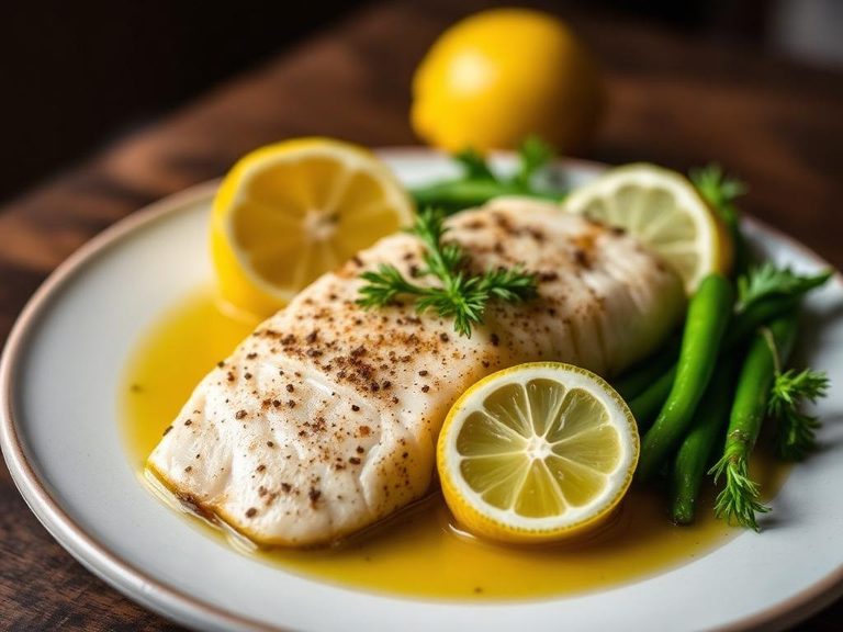 Baked Lemon Garlic Tilapia