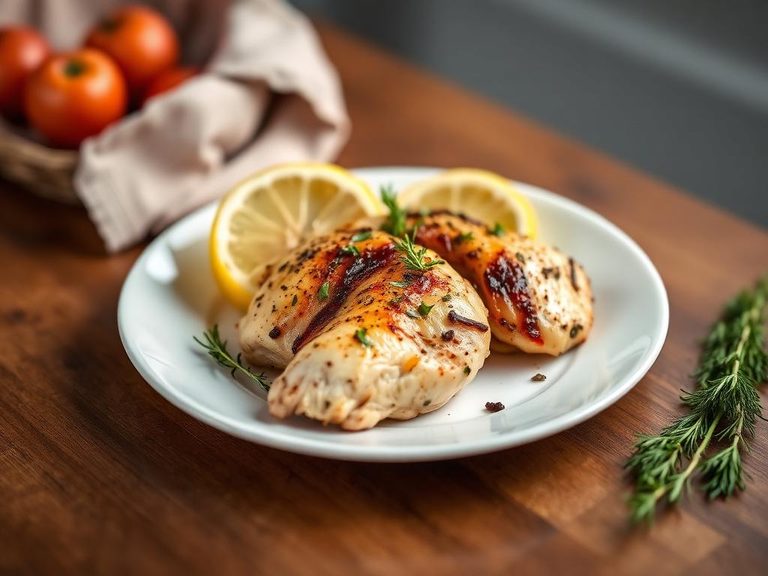 Baked Lemon Herb Chicken