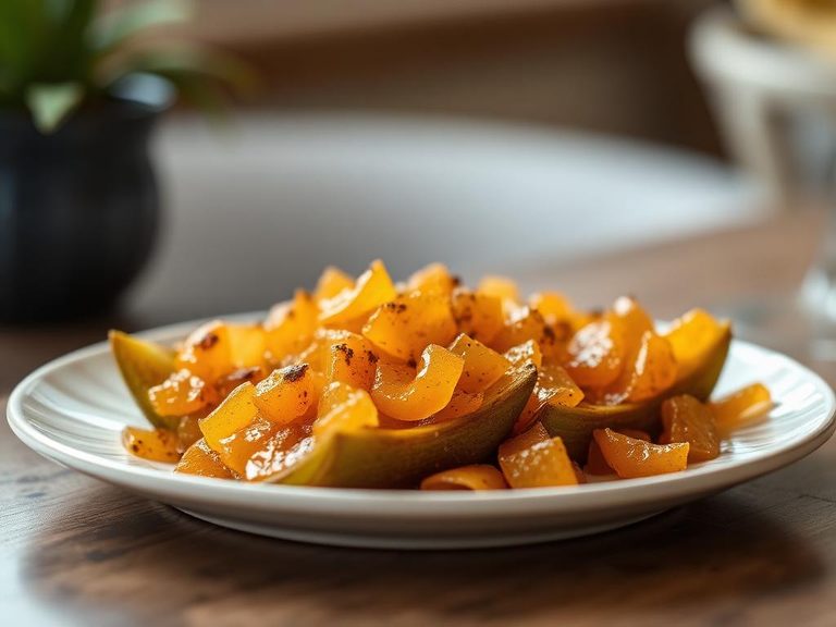 Baked or candied agave pith
