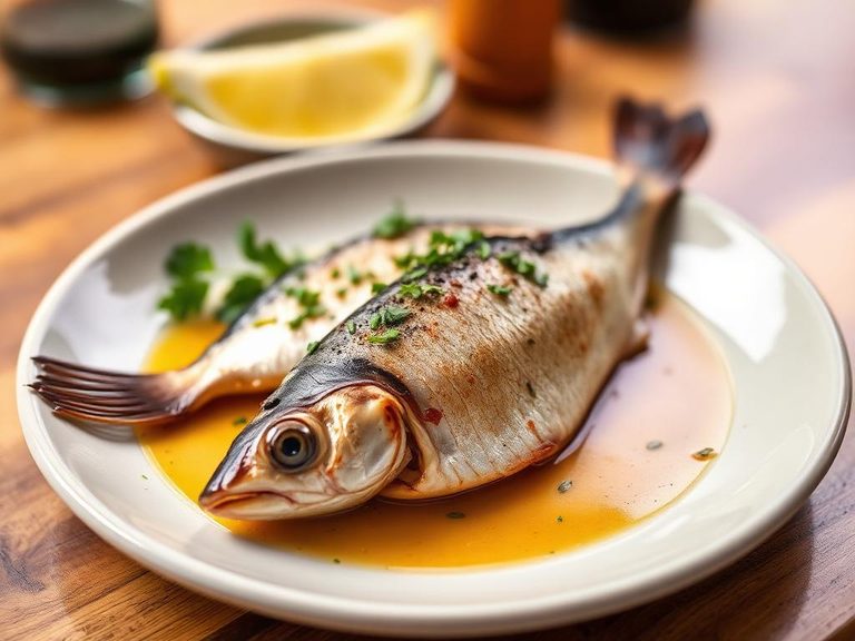 Baked Smelt with Herbs