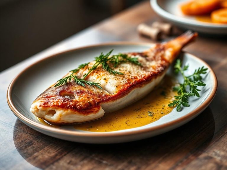 Baked Snapper with Herbs