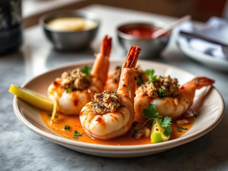 Baked Stuffed Shrimp