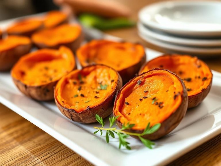 Baked Sweet Potato Rounds