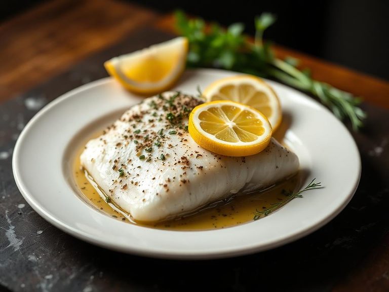 Baked Tilapia with Lemon and Herbs