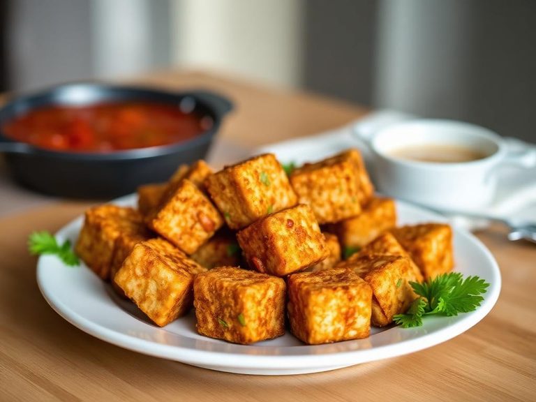 Baked Tofu Nuggets