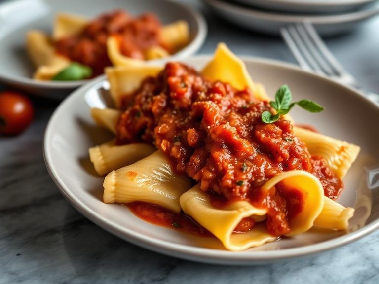 Baked Tortellini with Marinara