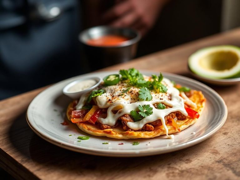 Baked Tostada
