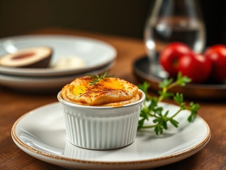 Baked Turkey Egg in a Ramekin
