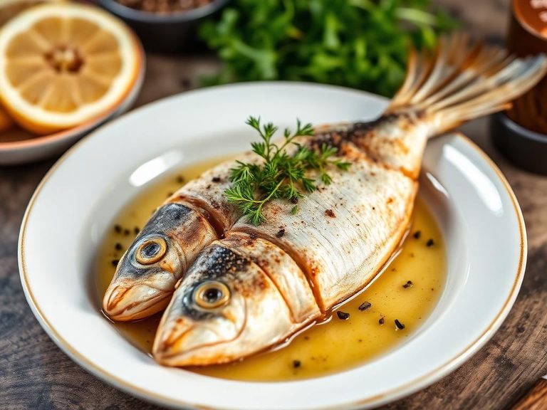 Baked Whiting with Herbs