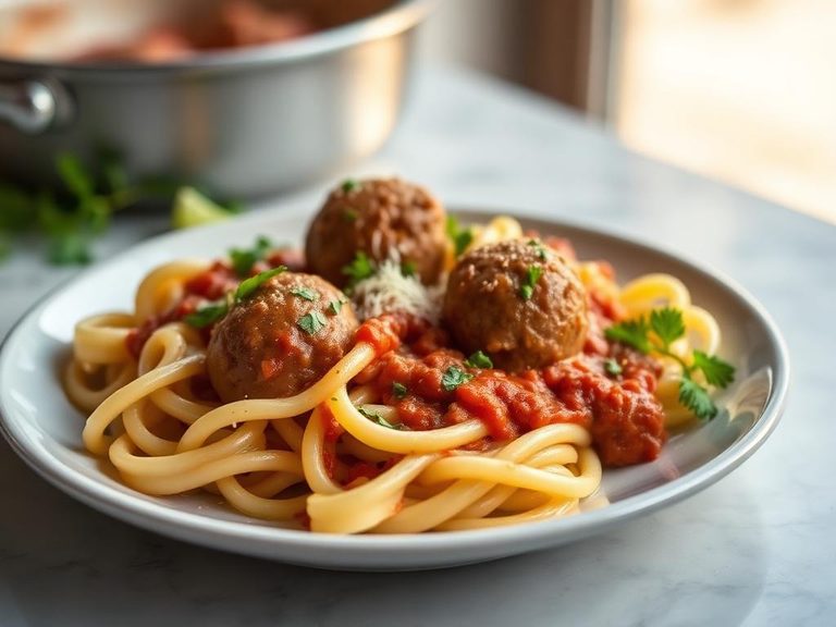 Baked Ziti with Meatballs