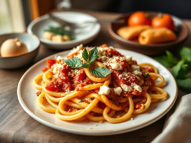Baked Ziti with Ricotta