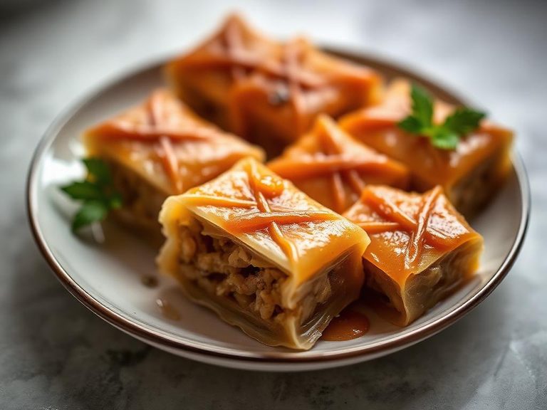 Baklava filling