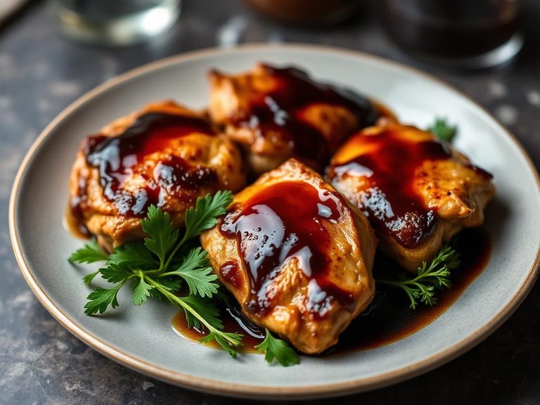 Balsamic-Glazed Chicken Thighs