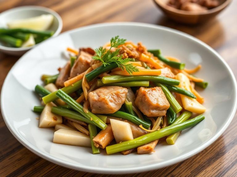 Bamboo Shoot Stir-Fry