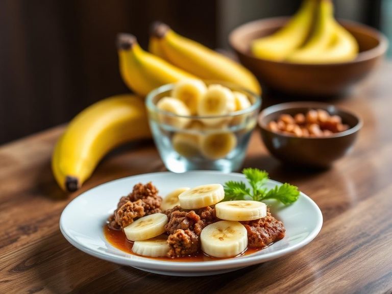 Banana and Beef Baby Food