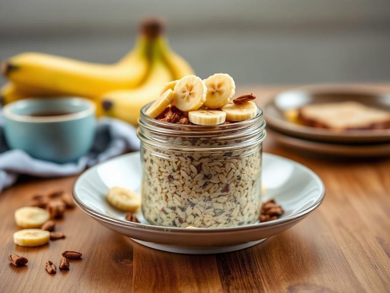 Banana Bread Overnight Oats