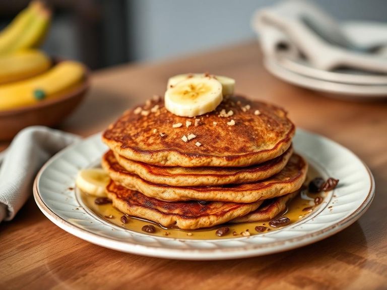 Banana Bread Pancakes