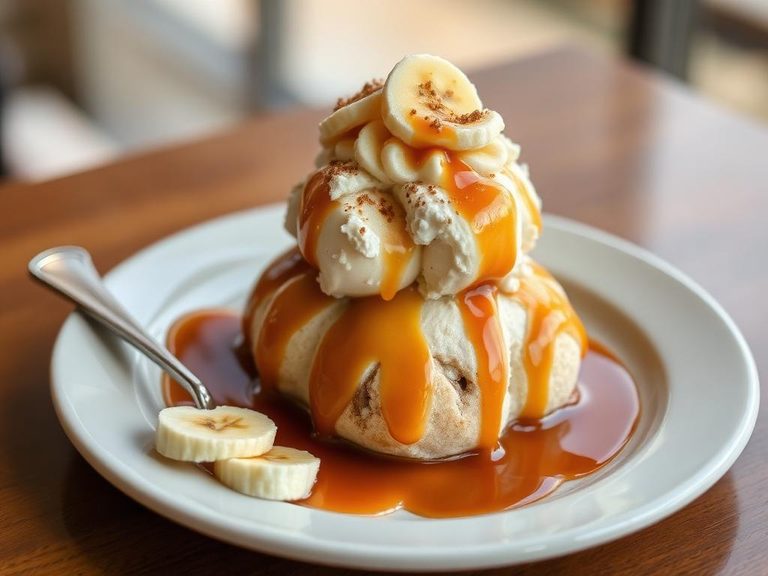 Banana Caramel Sundae