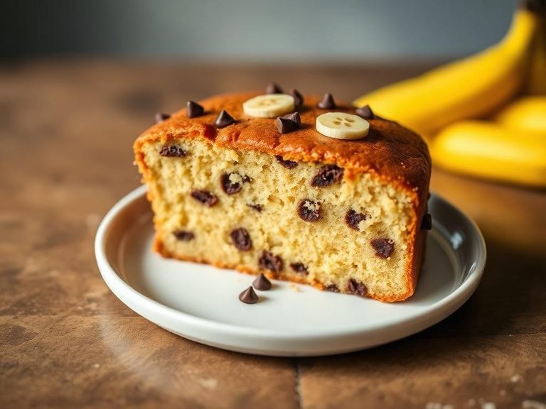 Banana Chocolate Chip Cake