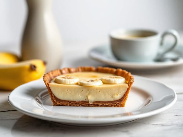 Banana Custard Tart