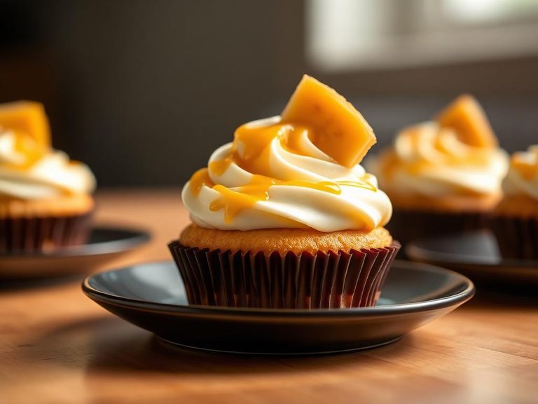 Banana Foster Cupcakes