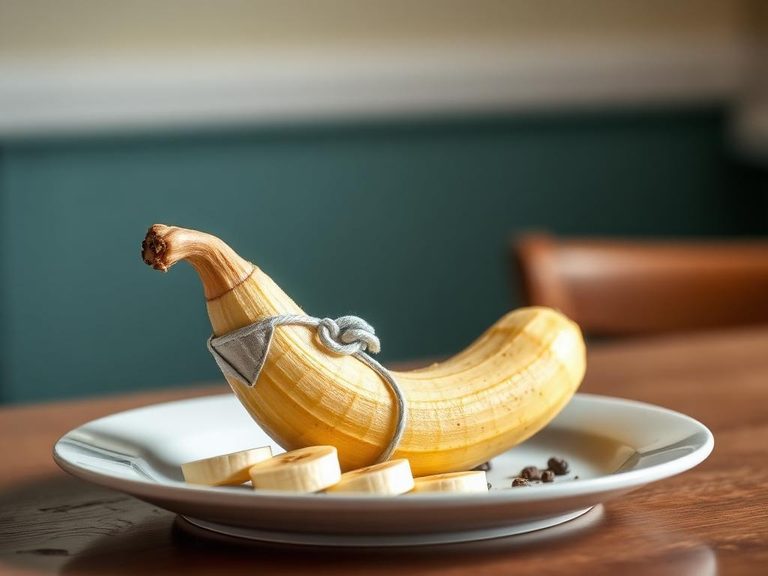 Banana in Pajamas (stuffed and baked)