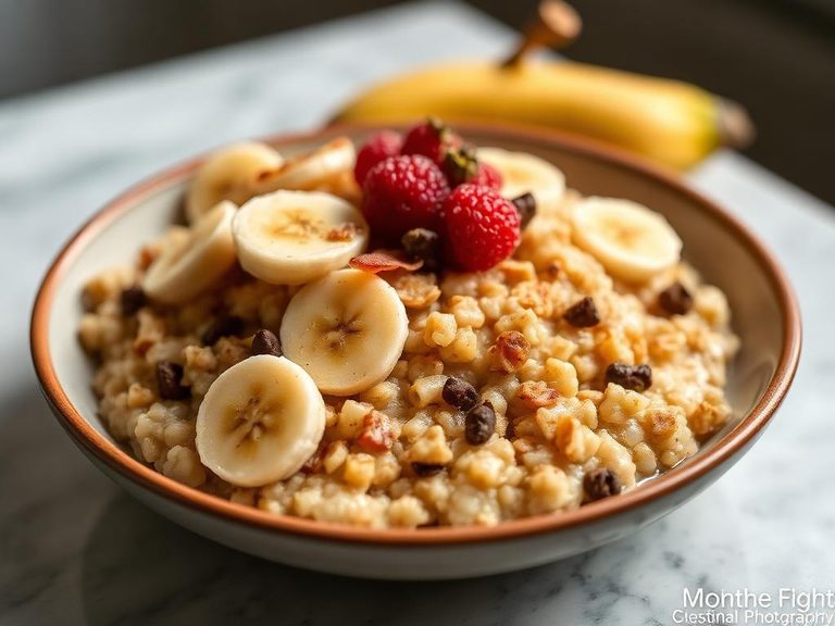 Banana Mash Oatmeal