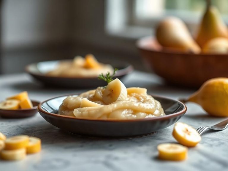 Banana & Pear Puree